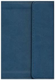 Compact KJV Large Print Reference Bible (Blue Flexisoft with Magnetic Flap, Red Letter)