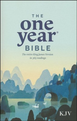 The One Year KJV Bible (Paperback)