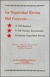 The Eternal Security of the Believer (Spanish) - Book Heaven - Challenge Press from CHALLENGE PRESS